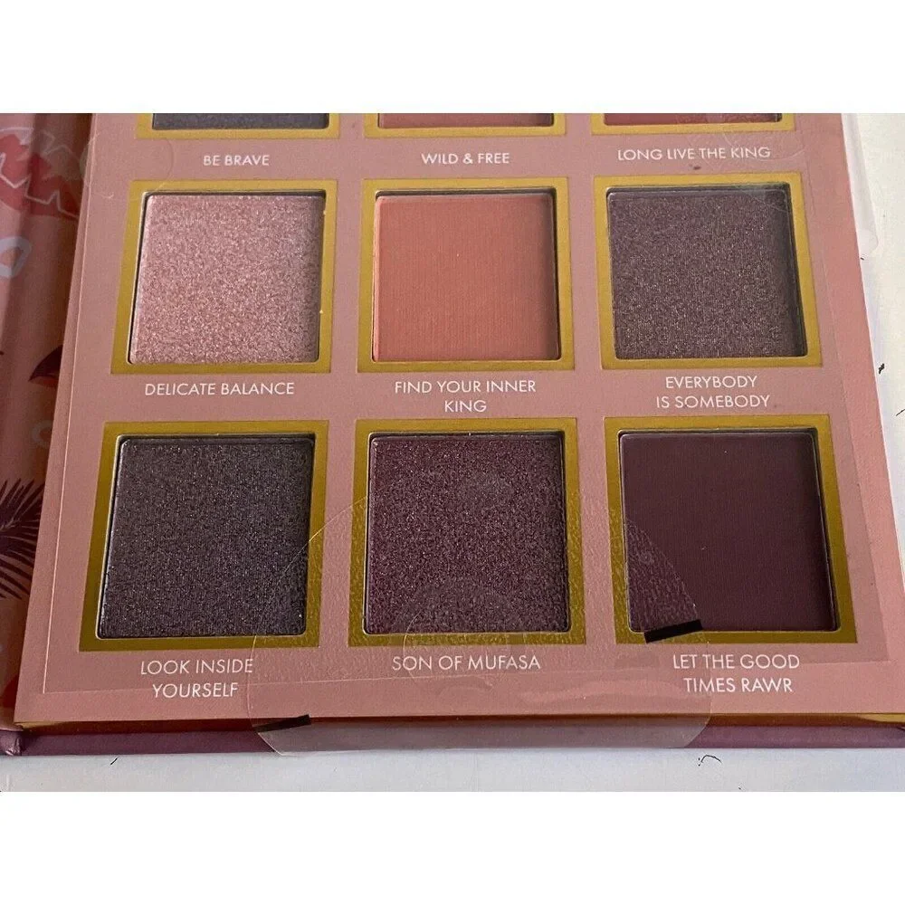 Set Of 12 Shades‎ Disney The Lion King Eyeshadow Palette With Mirror Simba NEW